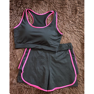 Set bộ đồ tập đùi nữ size M