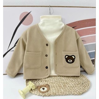 Áo khoác Cadigan cho bé trai/ áo khoác mỏng Cho Bé gái chất tổ ong cao cấp Từ 7-26kg Hàng Cao Cấp - BEKOREA