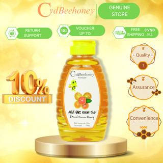 Mật ong Chanh Đào Nguyên Chất, Tăng Đề Kháng, Phục Hồi Sức Khỏe, Đẹp Da CVDBEEHONEY 500g