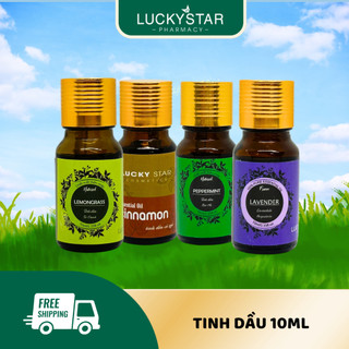 Tinh Dầu Xông Phòng Lucky Star Tặng Quà Treo Xe 10ml
