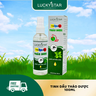 Xịt Muỗi Tinh Dầu Thảo Dược Lucky Star 100ml