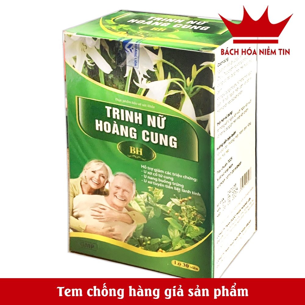 Viên uống Trinh Nữ Hoàng cung thành phần thảo dược - Giảm sự hình thành U Nang Buồng Trứng- U Xơ Tủ Cung Ở Nữ