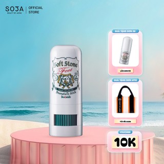 Lăn khử mùi đá khoáng dạng sáp Deonatulle kháng khuẩn giảm mồ hôi cho chân Soft Stone for Feet 7G