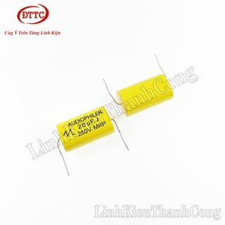 Tụ AUDIOPHILER 10uF 15uF 20uF 22uF 250V  Màu Vàng
