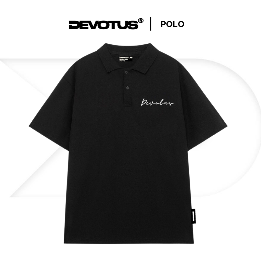 [ OUTLET ] Áo Polo form Oversize Local Brand Unisex Devotus Premium 100% Cotton - thêu logo