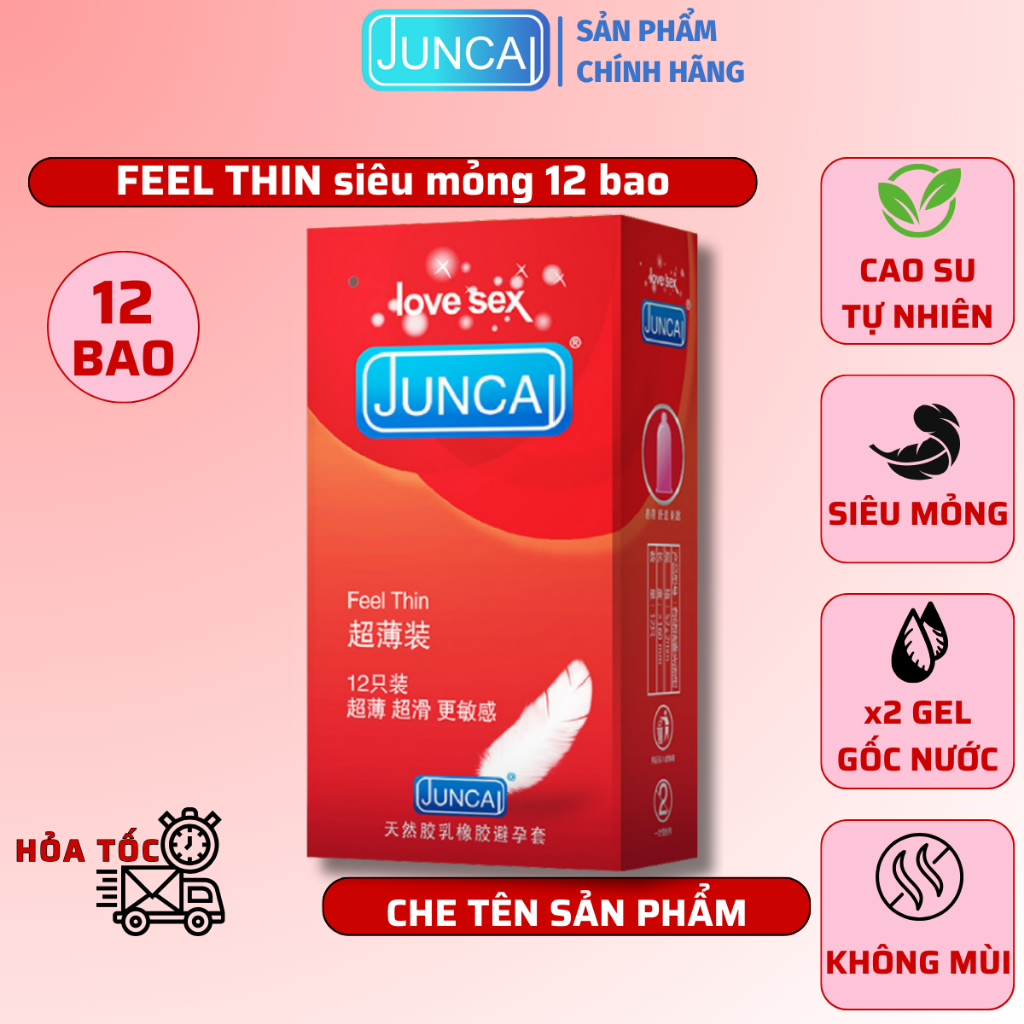 Bao Cao Su Durex INVISIBLE SIÊU CỰC MỎNG Hộp 10 cái