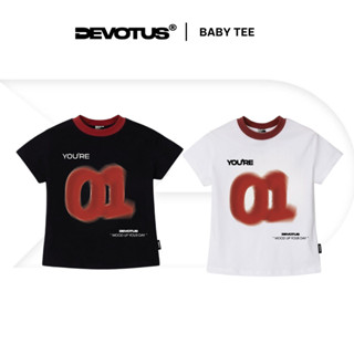 Áo Baby Tee Form Body Fit Local Brand Unisex Devotus Premium 100% Cotton Fullbox 01 in kéo lụa