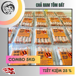Combo 5kg chả ram tôm đất - giao nhanh hoả tốc 1h hcm
