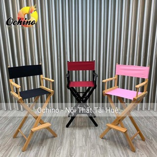 Ghế Đạo Diễn Hàng Nhập Bằng Gỗ Dùng quay Phim và Chụp Hình Tiện Lợi ( Đủ Màu)