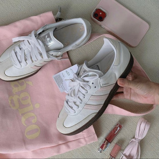Giày sneaker 𝐒𝐚𝐦𝐛𝐚 𝐎𝐆 𝐖𝐡𝐢𝐭𝐞 𝐏𝐢𝐧𝐤 💟💟💟