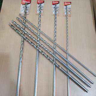  Mũi khoan xuyên tường chui kẹp Makita dài 400mm 6-8-10-12-14-16-18-20mm,khoan gạch tường hồ vữa bê tông nhẹ 
