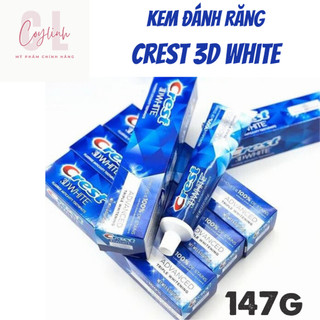 Kem Đánh Răng Crest 3d White 147g Giúp Trắng Răng Thơm Miệng