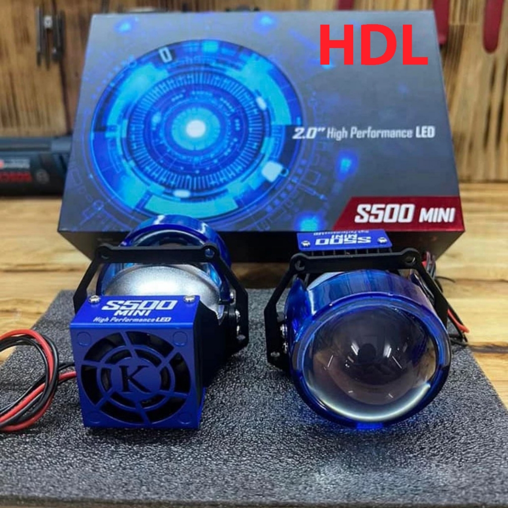 [NEW 2024] Đèn bi cầu led S500 mini 2.0 Bảo hành 2 năm