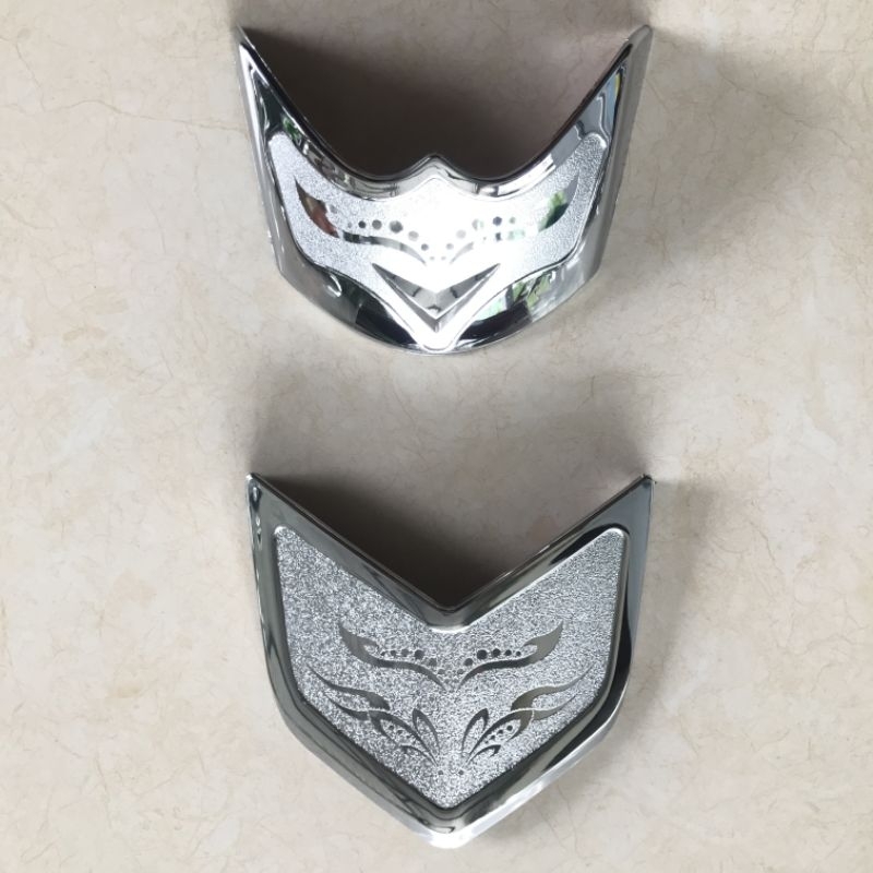 Ốp trang trí, dè trước, dè sau Vision mạ crom