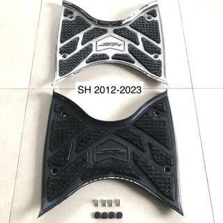 thảm lót sàn chân SH 2012- 2024 carbon, crom