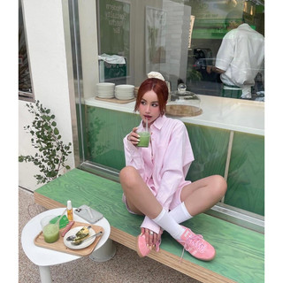 Giày sneaker 𝐁𝐞𝐫𝐦𝐮𝐝𝐚 𝐆𝐥𝐨𝐰 𝐏𝐢𝐧𝐤 🎀