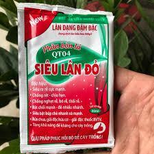 10 Gói Phân bón siêu lân đỏ cho cây kích rễ nhanh, siêu ra hoa ( gói 20ml)