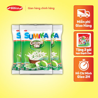 Combo 3 Kẹo mềm Sumika Cốm nhân nước cốt dừa túi 120g