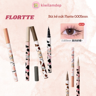 [FLORTTE] Bút kẻ mắt Flortte 0.005mm bò sữa siêu mảnh, chống thấm nước lâu trôi