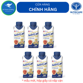 Combo 6 hộp sữa pha sẵn Nutricare GOLD - bồi bổ phục hồi sức khoẻ người lớn tuổi (200ml x 6 hộp)