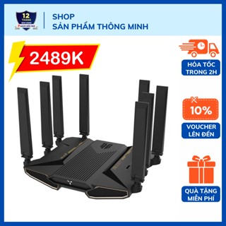 Bộ phát Wifi Router ZTE BE7200 Pro+ Wifi 7 - 7200Mbps - Xuyên tường mạnh - Chịu tải cao 512 thiết bị