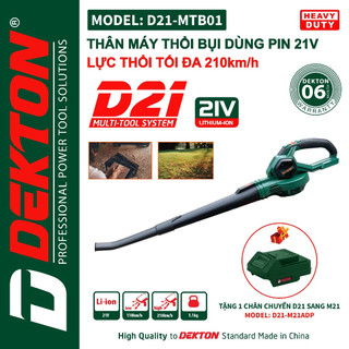 Máy Thổi Gió / Thổi Bụi Dekton / D21-MTB01 - Dùng Chân D21 ( Thân Máy )