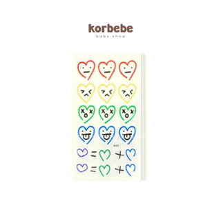 Sticker trang trí khẩu trang cho bé