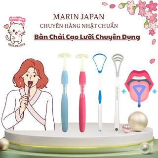 (Chuẩn Nhật) Bàn chải chuyên dụng cạo lưỡi loai bỏ vi khuẩn , mùi hôi miệng Hàng cao cấp Nhật Bản
