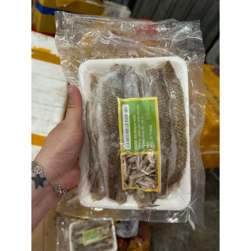 🐟 CÁ MỐI PHI LÊ PHƠI DẺO - NGỌT THỊT - 1KG/2 VỈ 500G