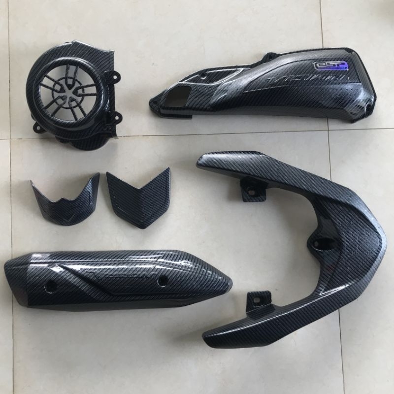 ốp xe vision 2014 - 2020 carbon
