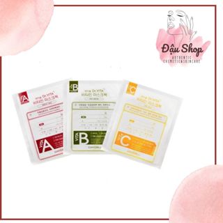 Hộp 10 miếng Dr.VITA Vitamin Mask (A/B/C) – Mặt nạ Dr.VITA Vitamin DAYCELL