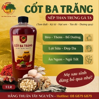 Cốt Ba Trăng Trứng Gà Ta Hằng Thuận Tây Nguyên Béo - Thơm - Bổ Dưỡng