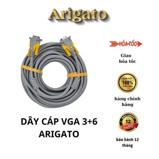 Dây vga, cáp tín hiệu 10m 15m 20m 25m 30m hàng chuẩn 3+6 chất lượng cao-cáp 2 đầu vga đực xịn