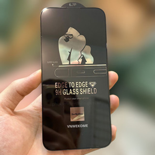 Kính Cường Lực iPhone 3D Màn Hình Trong Suốt cho 8Plus X Xs XsMax 11 12 13 14 Promax 15 Promax