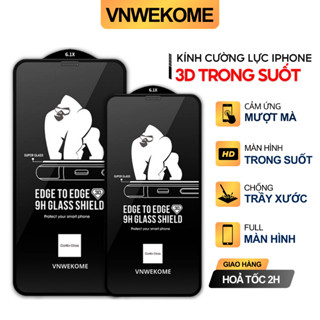 Kính cường lực iPhone Full màn 8Plus X Xs Xr Xsm 11 12 13 14 15Pro 15Plus 15Promax...