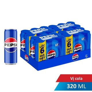 Thùng 24lon nước ngọt pepsi 320ml hạn sử dụng luôn mới