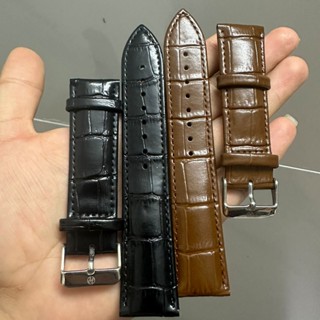 Dây da đồng hồ nam PABLO RAEZ đủ size 20/22mm cực mềm tặng dụng cụ tháo dây
