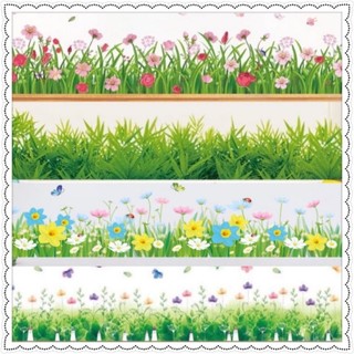 Giấy dán chân tường, Decal dán chân tường hoa nhiều mẫu lựa chọn, decal dán tường, miếng dán chân tường, tranh dán tường