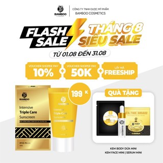 Kem chong nang intensive triple care sunscreen