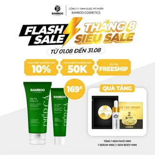 Combo mặt nạ và tay te bao da mặt diếp cá & rau má