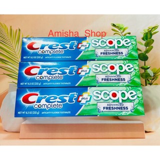 Kem đánh răng Crest Complete Extra Whitening Scope-Mỹ