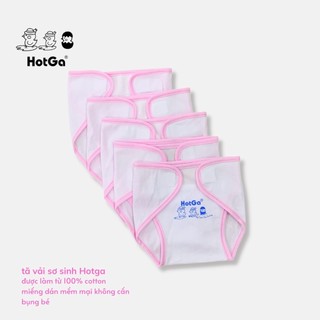 Tả dán vải sơ sinh Hotga (set 5)