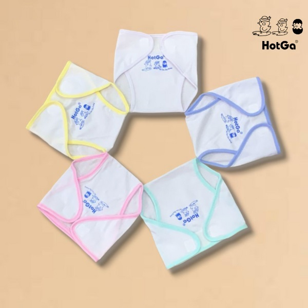 Tả dán vải sơ sinh Hotga (set 5)
