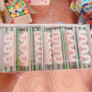 Hộp 30 kẹo dẻo marshmallow gream hot dog