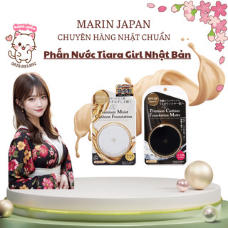 (Có bill,Chuẩn Store) Phấn Nước, Phấn Phủ 5 Trong 1 Tiara Girl Premium Cushion Foundation Matte Và Premium Nhật Bản