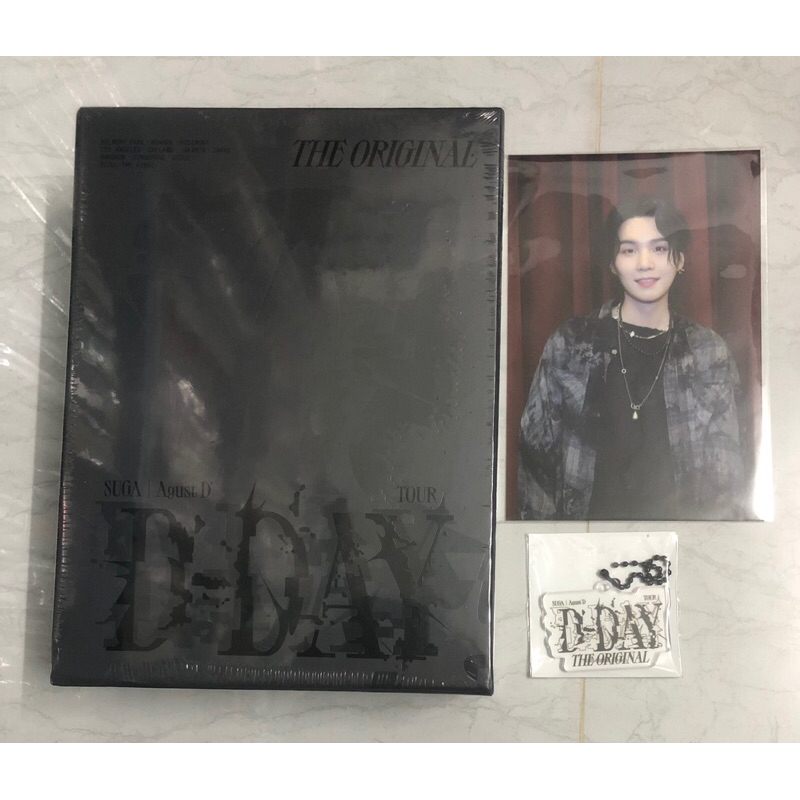 SUGA Agust D TOUR 'D-DAY' The Original seal official