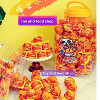 Lọ 100 cái kẹo dẻo hình Bánh bao có nhân siêu ngon