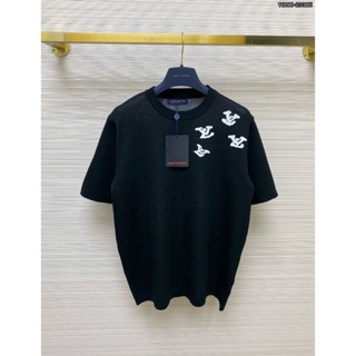 ÁO thun nam LV cổ tròn họa tiết tay ngắn phong cách trẻ trung chuẩn from