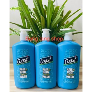 Sữa tắm gội cho nam Coast Hair and Body Wash (946ml)💦