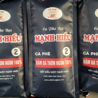Cafe bột Mạnh Hiếu số 2 ( gói 500 gam )
